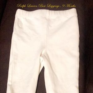 Ralph Lauren Infant Leggings 9 Month